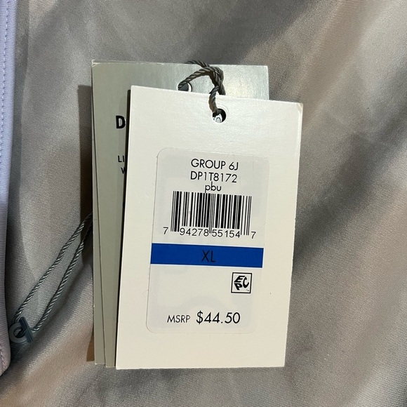 NWT DKNY Sport Sports Bra Purple/White/Black (dp1t8172) Size XL - Picture 2 of 6